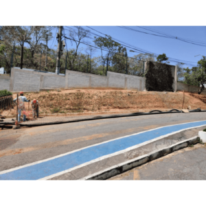 Abertura de vala Subestação 13.8 Kv - Café 3 Corações
